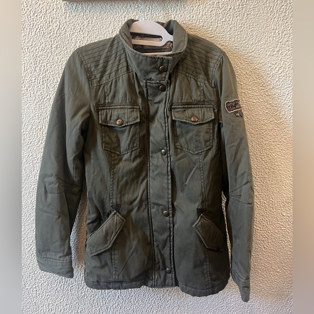 Sold-Green army jacket coat
